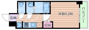 プレサンス扇町駅前の物件間取画像